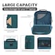 image 3 of CABINZERO Classic Cabin Backpack 44L, Lightweight for Spontaneous Trips, Ideal for Winter Gear & Long Trips | Blue | Aruba Blue