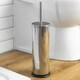image 4 of Harbour Housewares Round Toilet Brush - Chrome