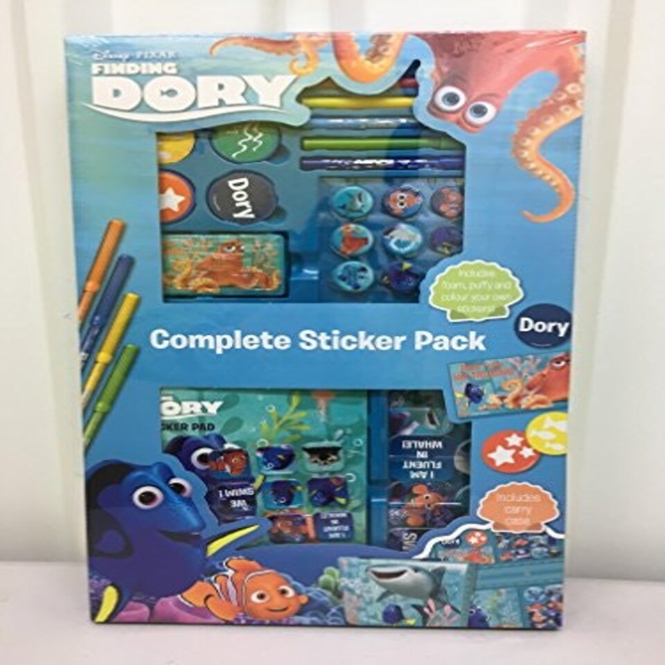 image 1 of Finding Dory Complete Sticker Set (Includes Carry Case)
