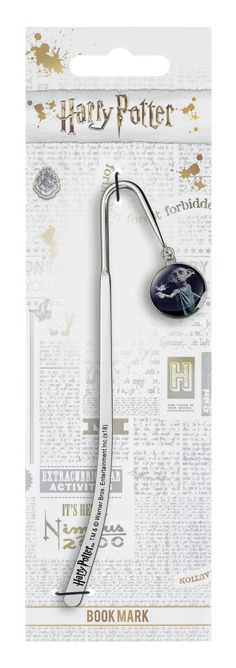 image 1 of Harry Potter Dobby the House Elf Bookmark-HPBM013 | Silver