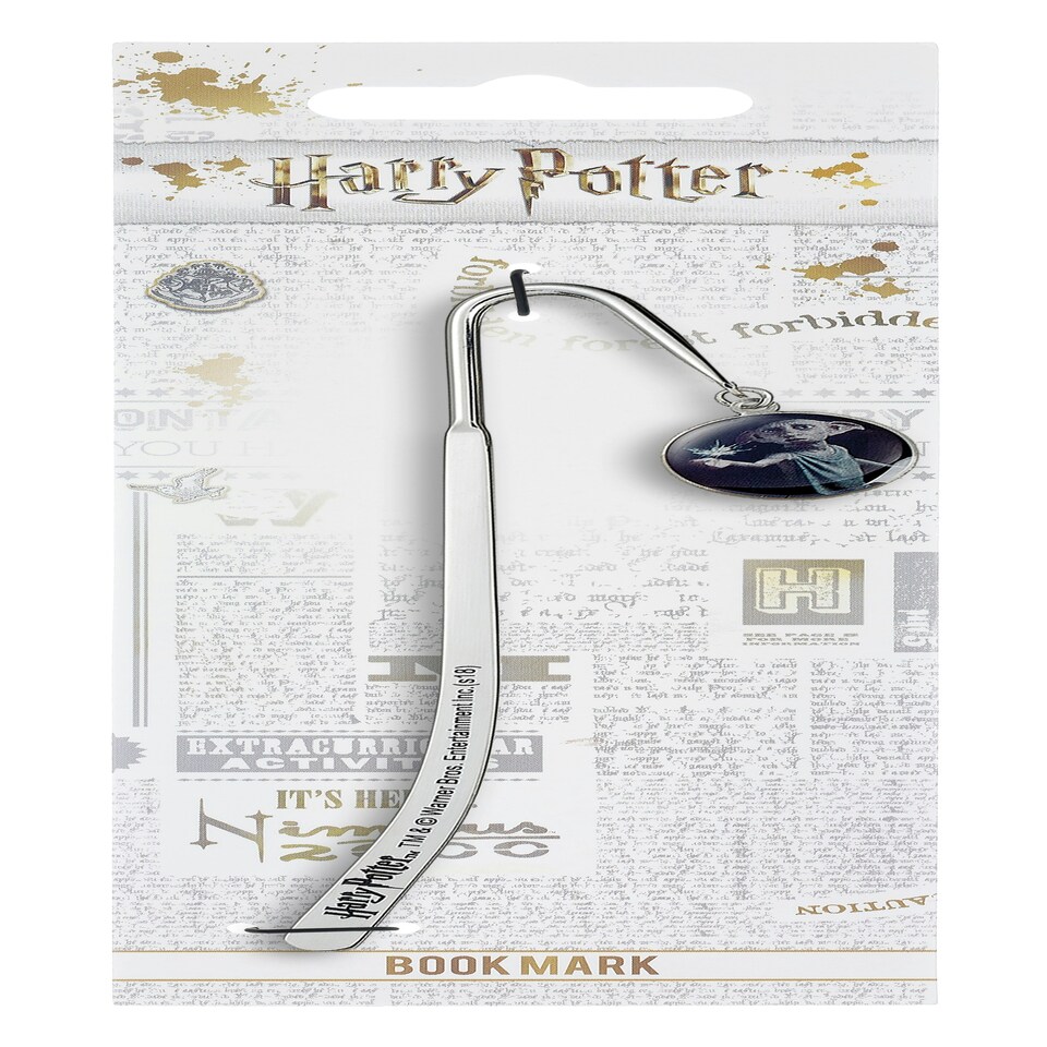 image 1 of Harry Potter Dobby the House Elf Bookmark-HPBM013 Silver