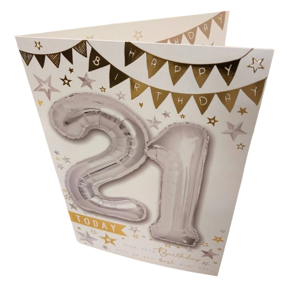 image 1 of 21 Today Balloon Boutique Greeting Card