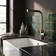 image 4 of Balterley Modern L-Neck Single Lever Kitchen Sink Mixer Tap - Top Fix Installation | Brown | Antique Brass | 1