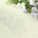 image 2 of Polyester Rose Design Coloured Napkin - 41 x 41cm | White | Ivory | One Size