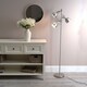 image 3 of ValueLights Albie Chrome 3 Way Adjustable Directional Floor Lamp