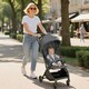 image 2 of AIYAPLAY Baby Stroller with Adjustable Seat, Travel Pushchair, Dark Grey Grey | Dark Grey