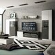 image 4 of Zingaro 1 Door 2 Drawer Wide TV Cabinet