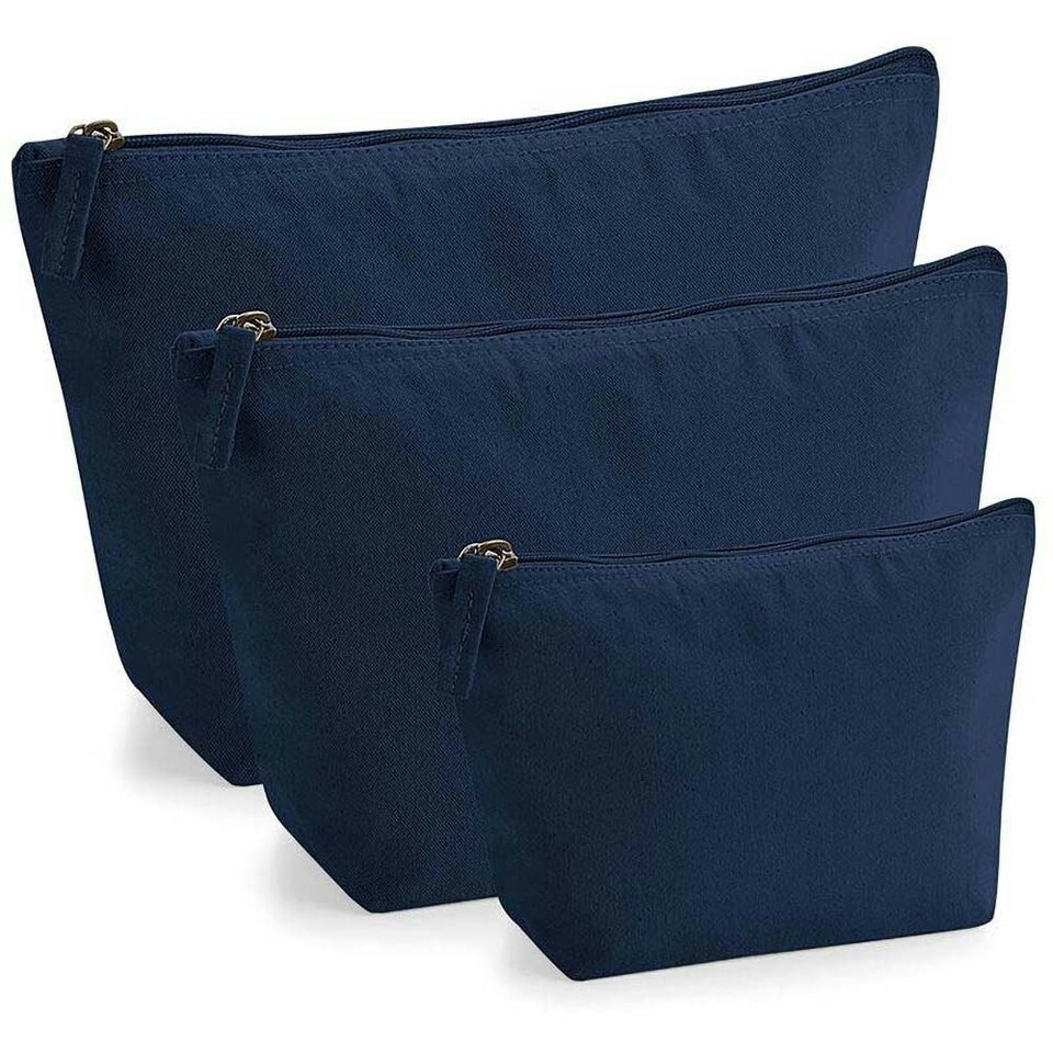 image 1 of Westford Mill EarthAware Organic Accessory Bag - French Navy - S Blue