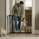 image 6 of Safetots Pressure Fit Self Closing Stair Gate, 111cm - 118cm, Matt Black, Auto Closing Baby Gate, Safety Barrier for Toddler, Easy Installation