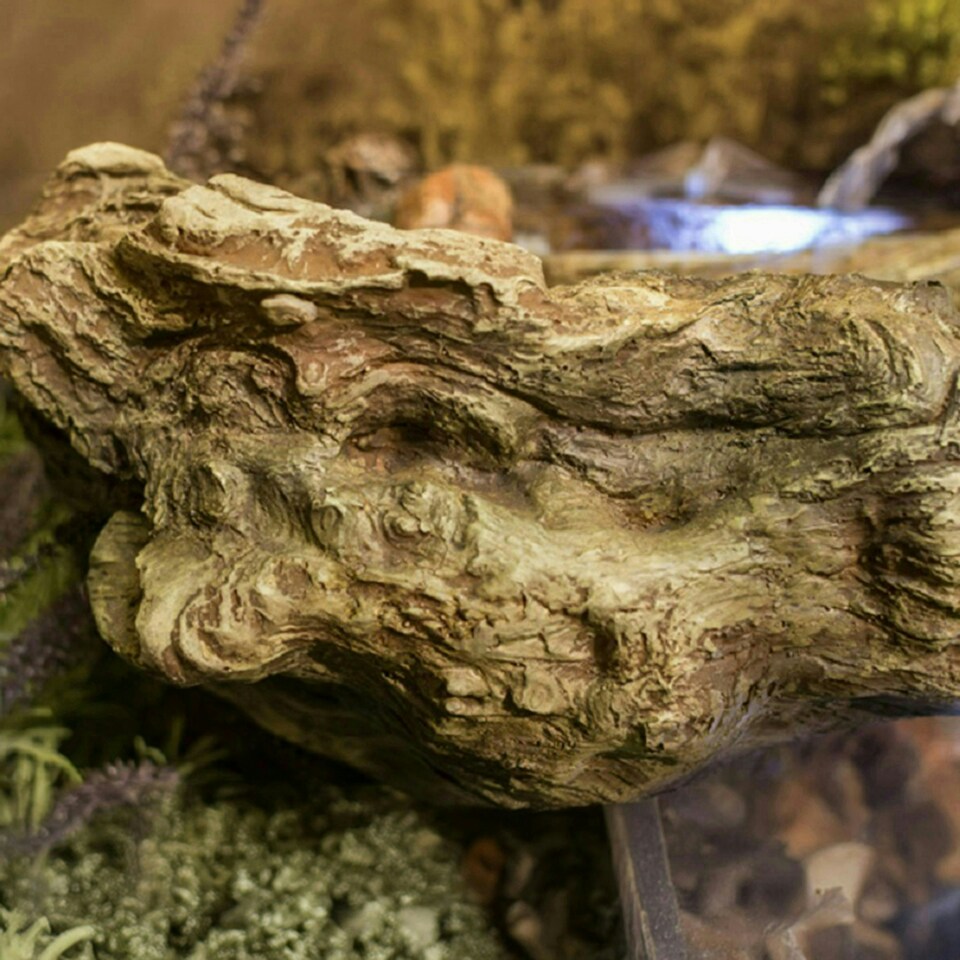 image 1 of Primrose Montana Falls Log Rock Effect Cascade Water Feature with LEDs 77cm