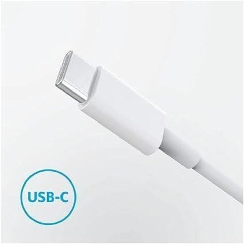 image 1 of Anker PowerWave Select Plus 7.5W Magnetic Wireless Charger - White A2566G41 USB-C