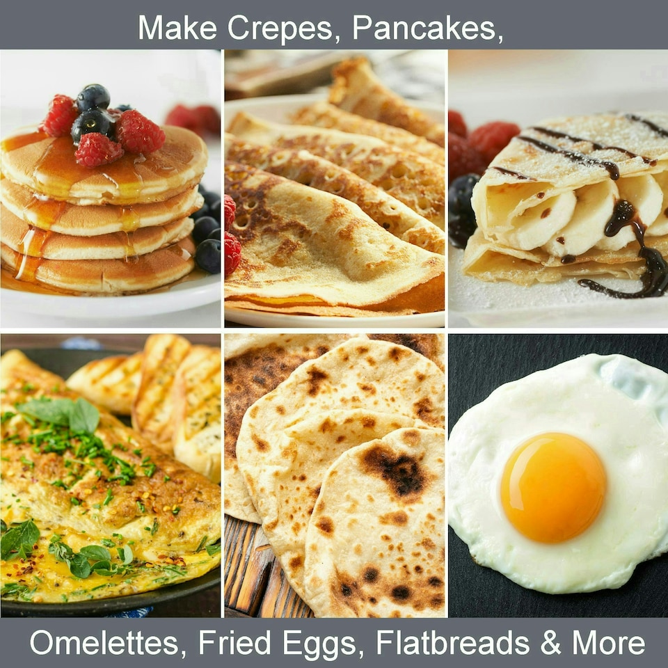 image 1 of Quest Electric Pancake, Crepe & Flatbread Maker