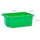 image 5 of Wham Stack & Store 4 x 16L Plastic Storage Boxes | Green | 4