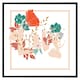 image 2 of Love & flowers (Picture Frame) Grey | XS