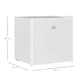 image 5 of HOMCOM 46 Litre Table Top Mini Fridge, Small Fridge with Ice Box, Reversible Door, Adjustable Temperature and Legs for Bedrooms, Home Office, Cream