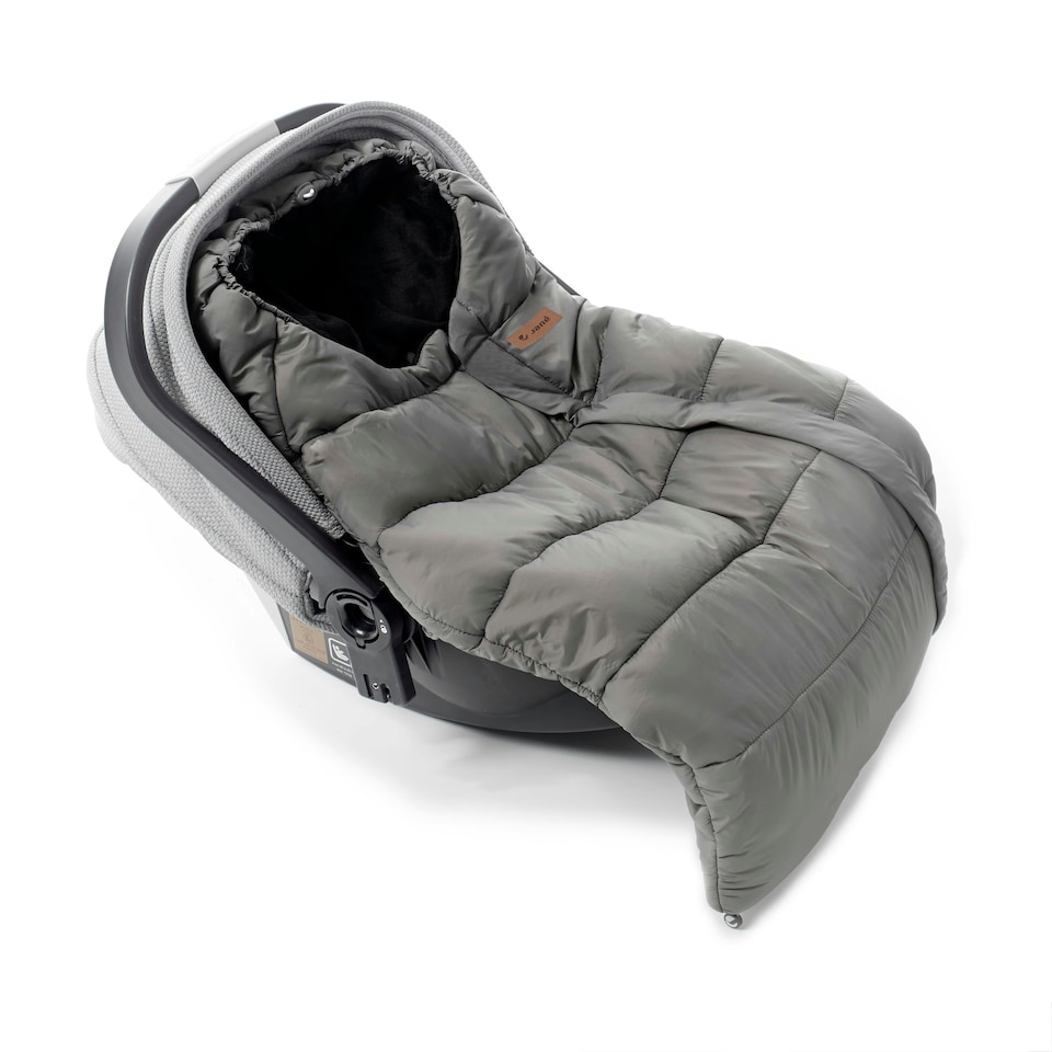 image 1 of Jane Evolute Universal Footmuff for Carrycots, Infant Car Seats, and Pushchairs Black | Cold Black