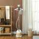 image 7 of HOMCOM Clothes Steamer, Garment Steamer Clothing Wrinkle Remover, Gold Tone