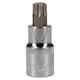 image 1 of T55 x 55mm 1/2" Drive Torx Star Socket Male T-Star Cr-V Steel AU638