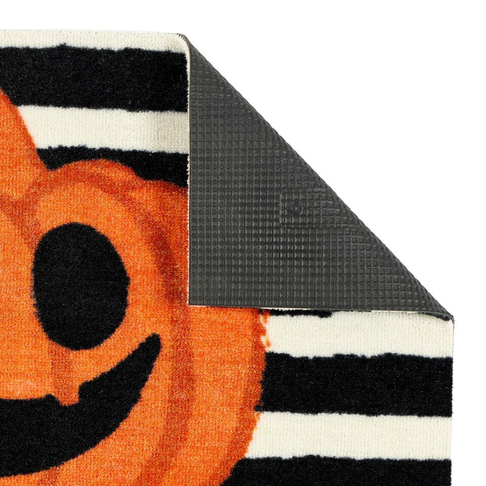 image 1 of My Mat Nylon Indoor Pattern My Pumpkin Stripe 50x75