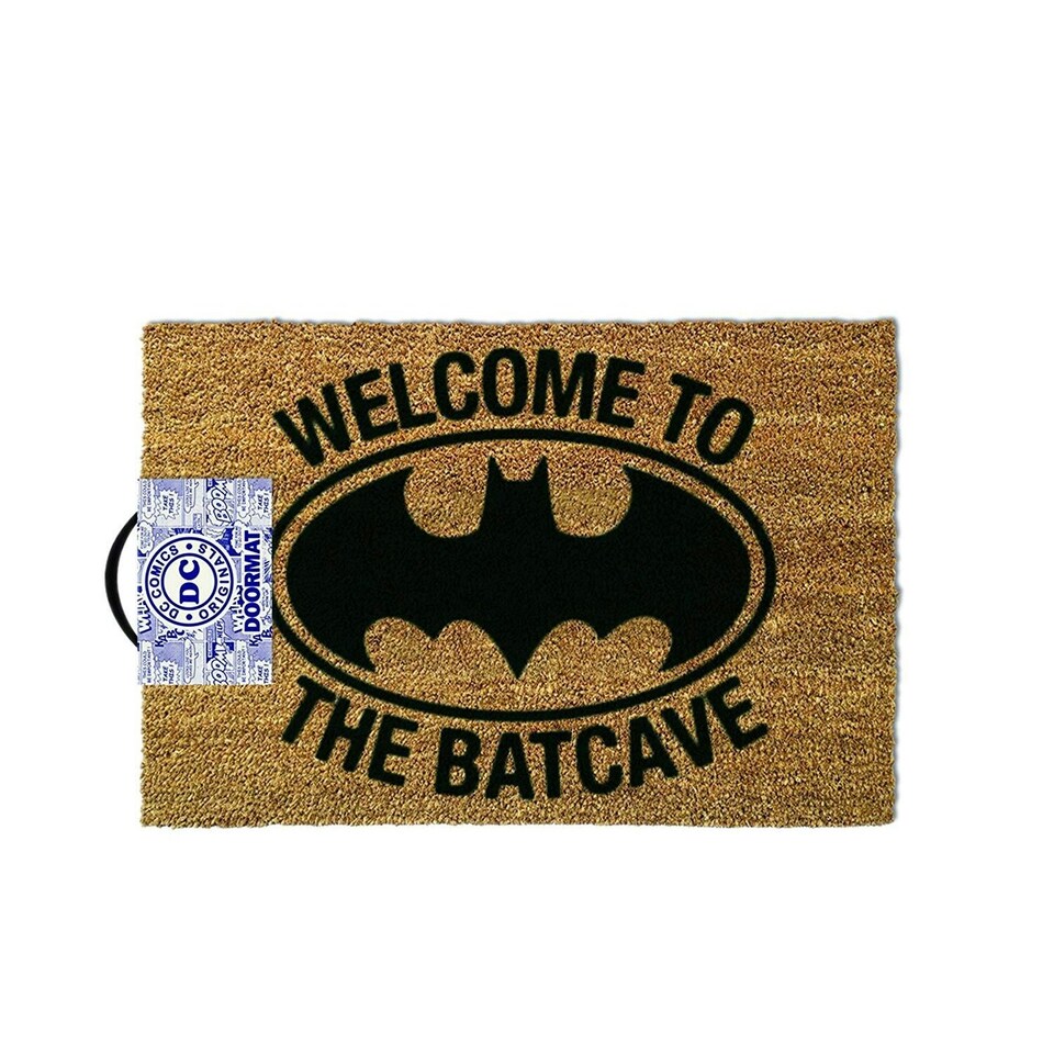 Batman Batcave Doormat - Brown - One Size