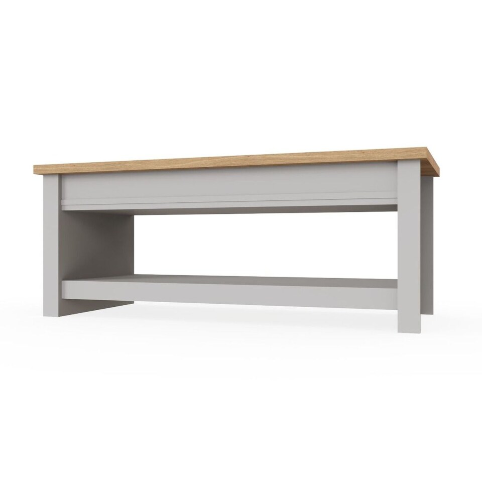 image 1 of Lisbon Grey Sliding Coffee Table
