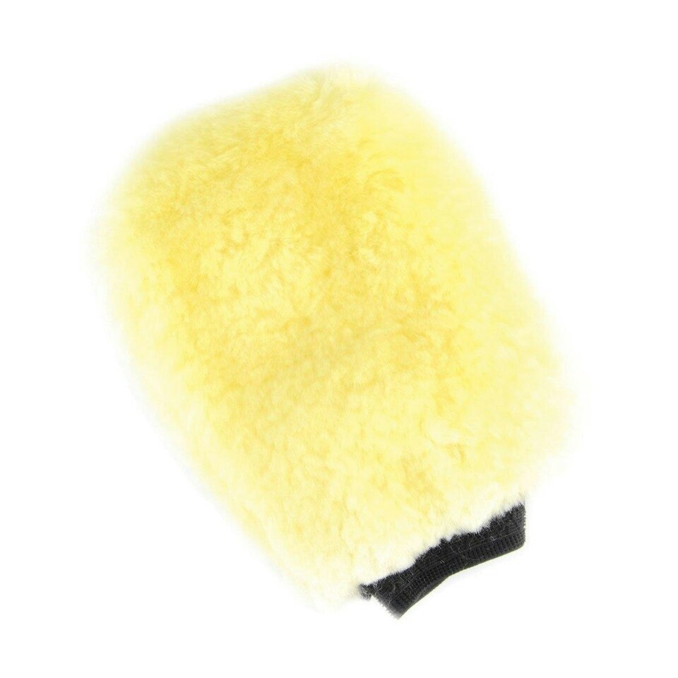 Lincoln Sheepskin Grooming Mitt - Natural Wool - One Size