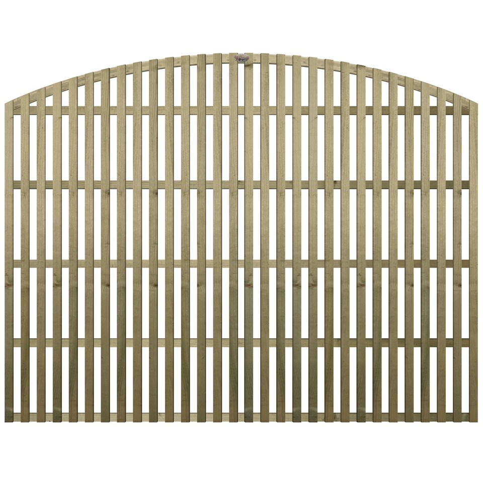 image 1 of Premier Florence Wooden  W:6ft x H:4ft Trellis Fence Panel Topper Screen (Pack of 5)