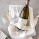 image 5 of Villeroy & Boch Rose Garden Set of 4 White Wine Goblets