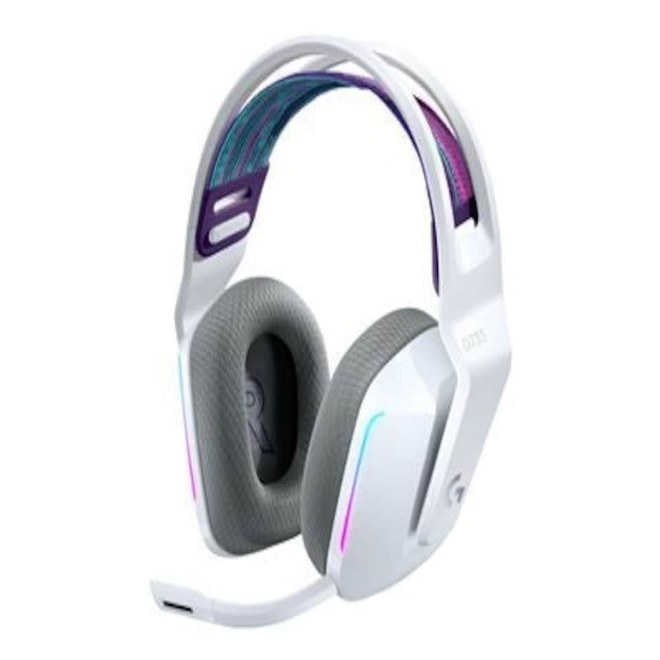 Logitech Lightspeed G733 White Wireless RGB Gaming Headset White