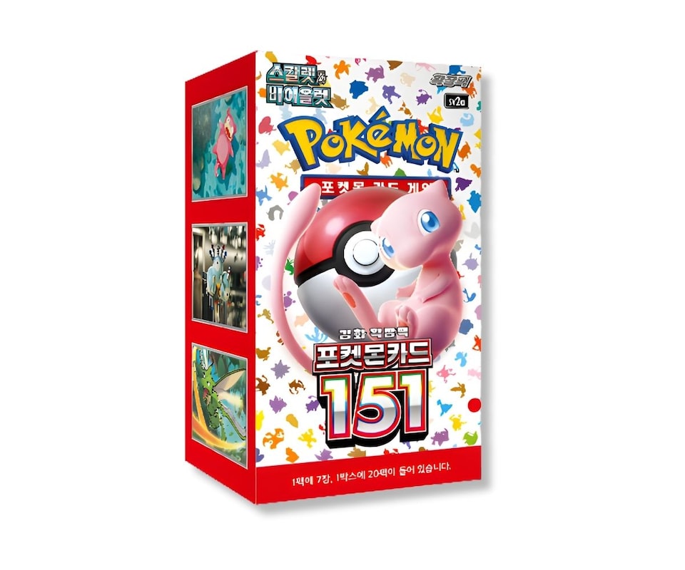 Pokemon Cards 151 Korean Booster Box