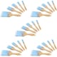 image 1 of 25pc Synthetic Paint Painting Brush Set Decorating 19mm - 75mm Width Brushes