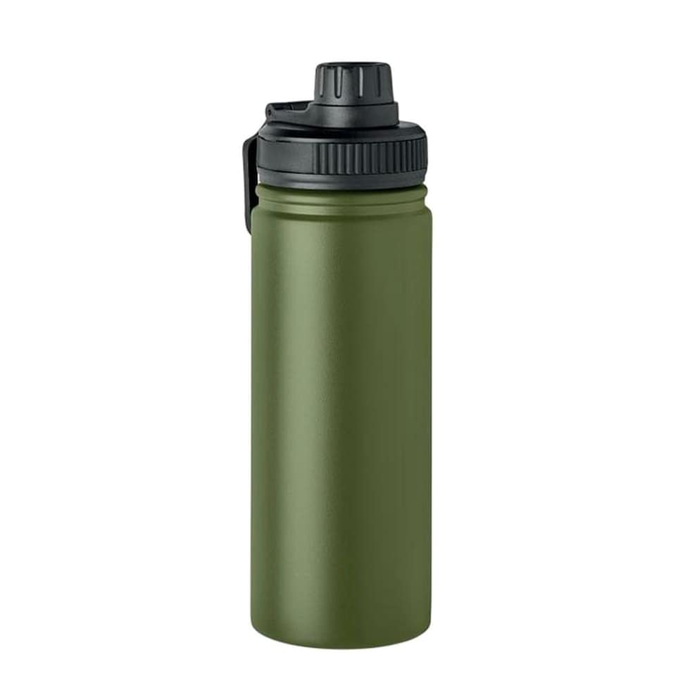 MidOcean Mili Double-Walled 500ml Bottle - Dark Green - One Size