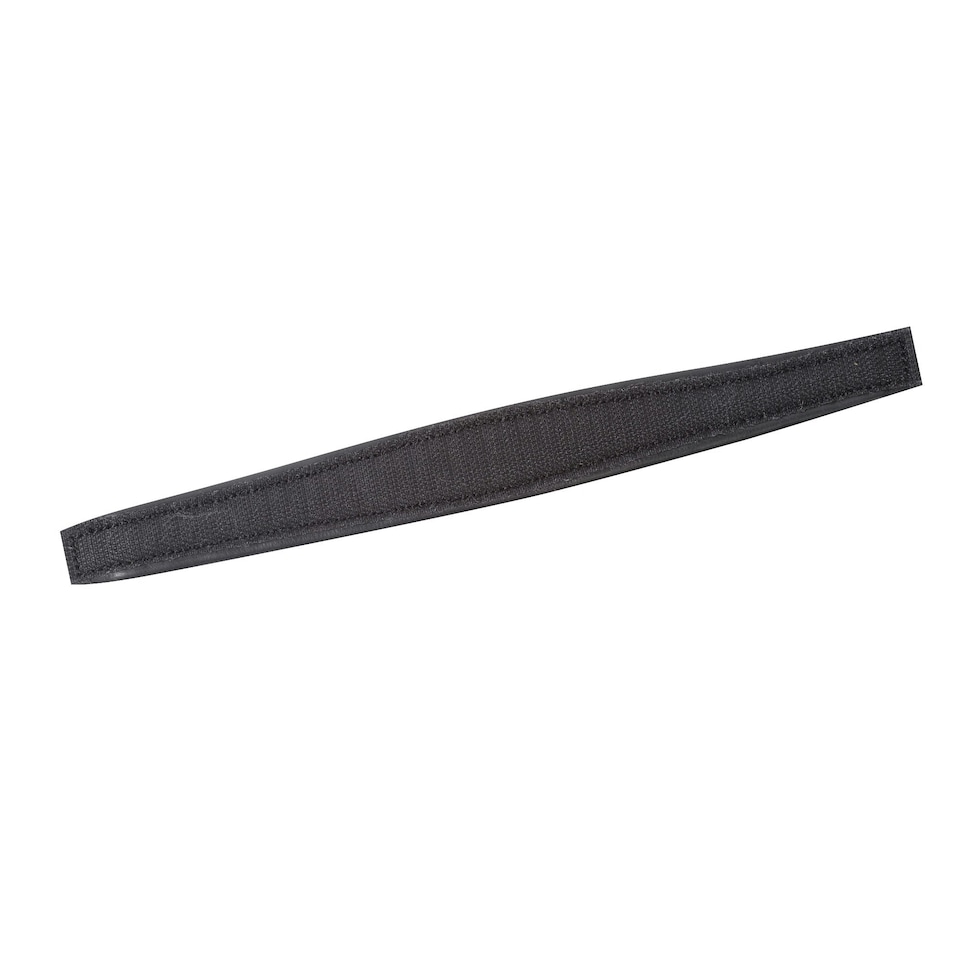image 1 of Collegiate Comfitec Replacement Leather Nose Piece - Black - Full