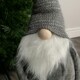 image 3 of 84cm Christmas Plush Grey Standing Gonk Long Legs & LED Illuminated Beard