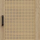 image 9 of Vonhaus Lena Rattan Effect Sideboard with 3 Storage Shelves