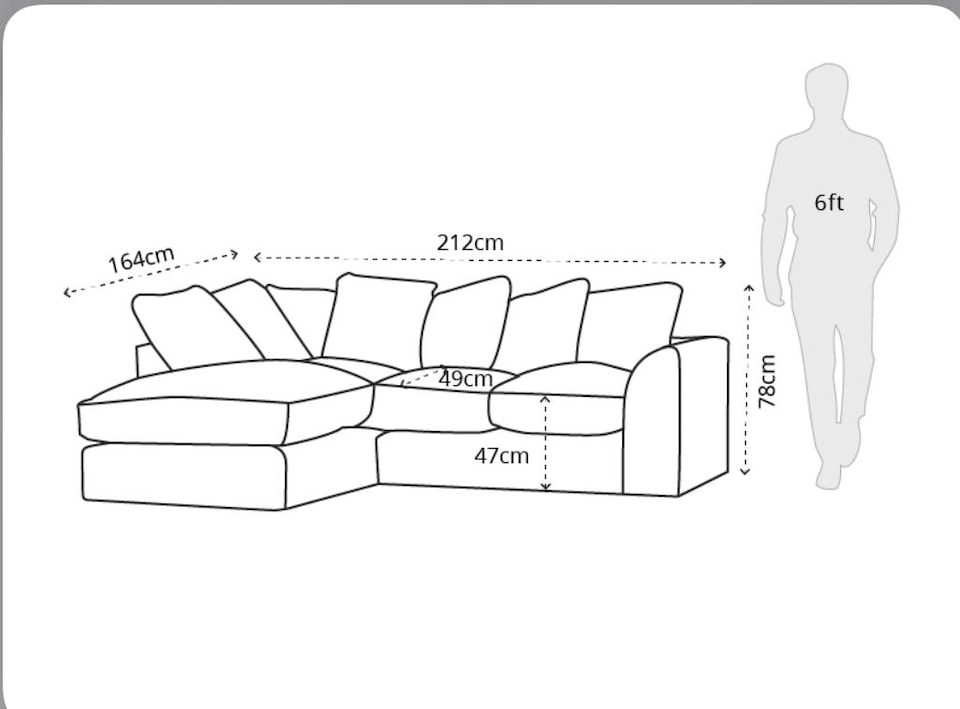 image 1 of CHICAGO LEFT HAND FACING JUMBO CORD CORNER SOFA LOUNGE IN GRENN