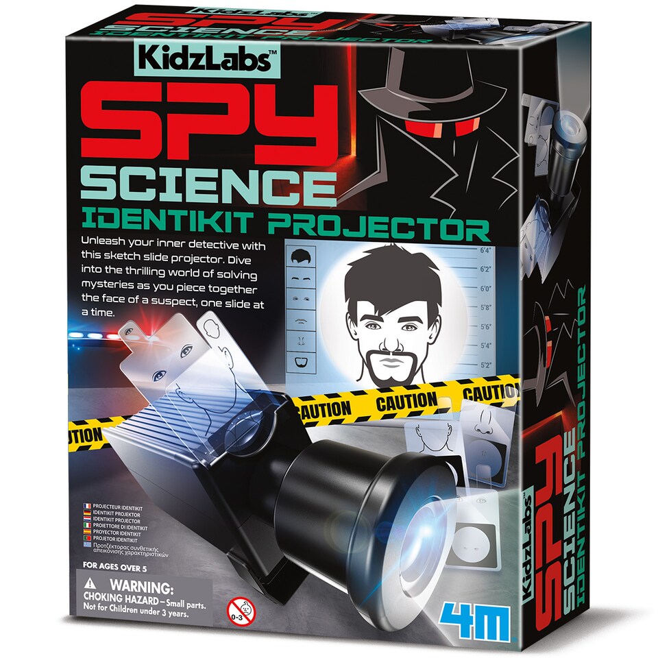 image 1 of KidzLabs - Spy Science - Identikit Projector