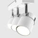 image 1 of ValueLights Rosie Spotlight 3 Way White Ceiling Bar Spotlight