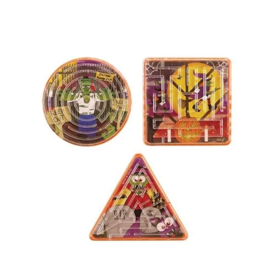 Assorted Halloween Maze Puzzle 6cm