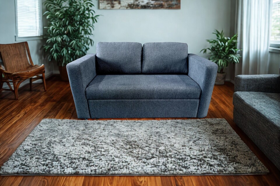 image 1 of The Brenta 2 Seater Slide Storage Sofa in Grey, Silver or Navy | Grey | One Size