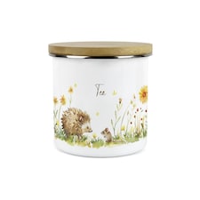 Hedgehog & Mouse Large Tea Canister