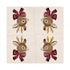 image 2 of Deer with Tartan Bow Christmas Paper Luncheon Napkins 2 Ply 33cm - Pack of 12
