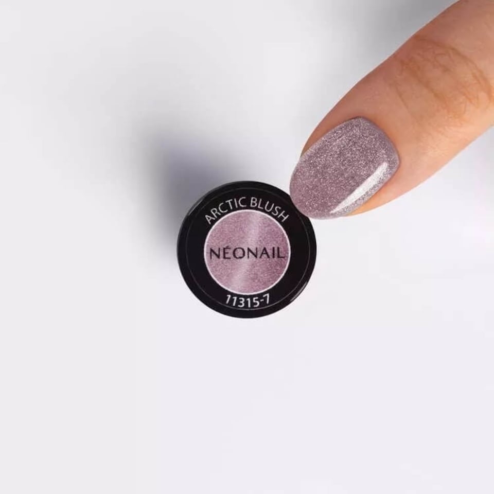 image 1 of NeoNail UV/LED Hybrid Nail Gel Polish Cat Eye Glacial Glow Collection 7.2ml - Green Aurora 11322 N/A