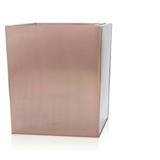 Primrose Large Copper Coloured Zinc Galvanised Tall Cube Square Planter 50cm
