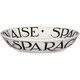 image 1 of Pasta Bowl: 24cm Emma Bridgewater Black Toast Medium Pasta Bowl, Ceramic White