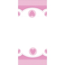 Creative Party Sweet Baby Elephant Tablecover - Pink - One Size