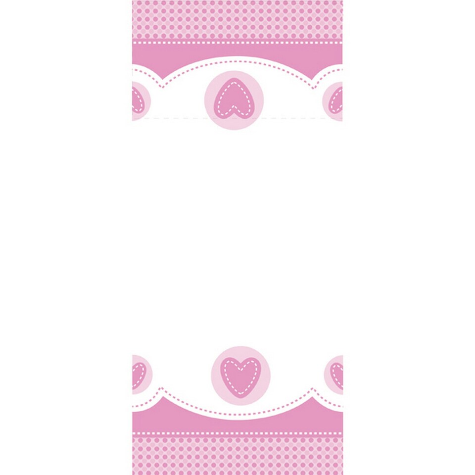 Creative Party Sweet Baby Elephant Tablecover - Pink - One Size