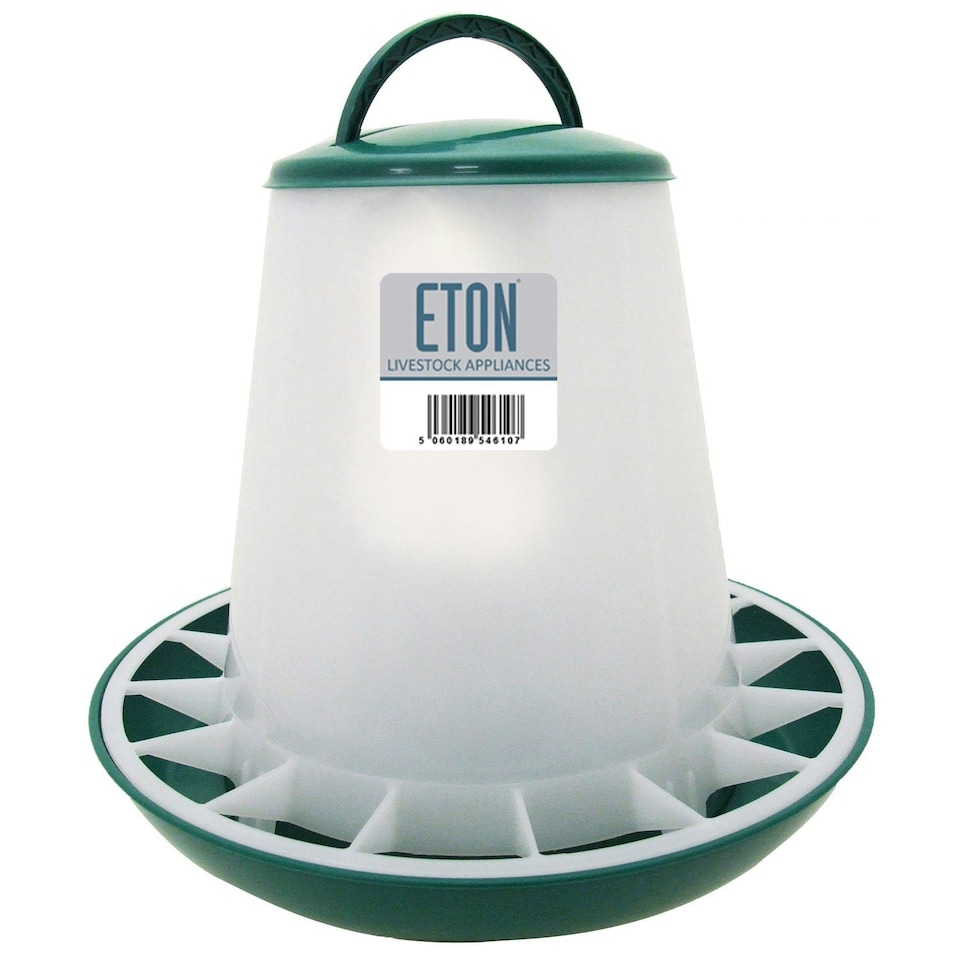 image 1 of Eton Tsf Poultry Feeder Green - 3kg