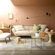 image 4 of Gold Oval Side Table