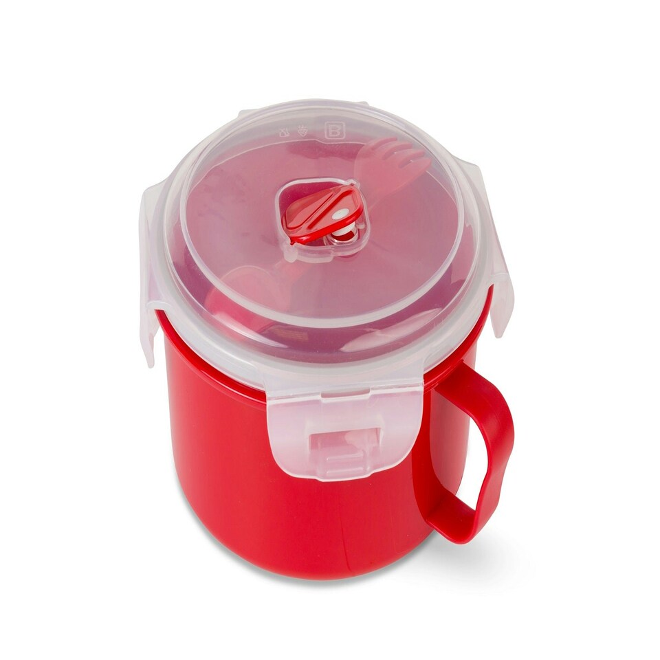 image 1 of Good2Heat Plus Microwave Cookware Bowl with Spork, 900ml
